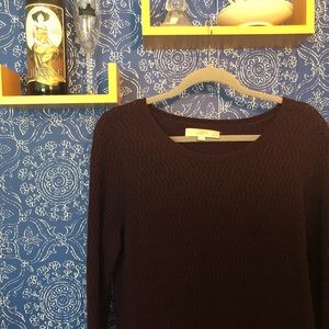 Loft Plum Sweater Dress